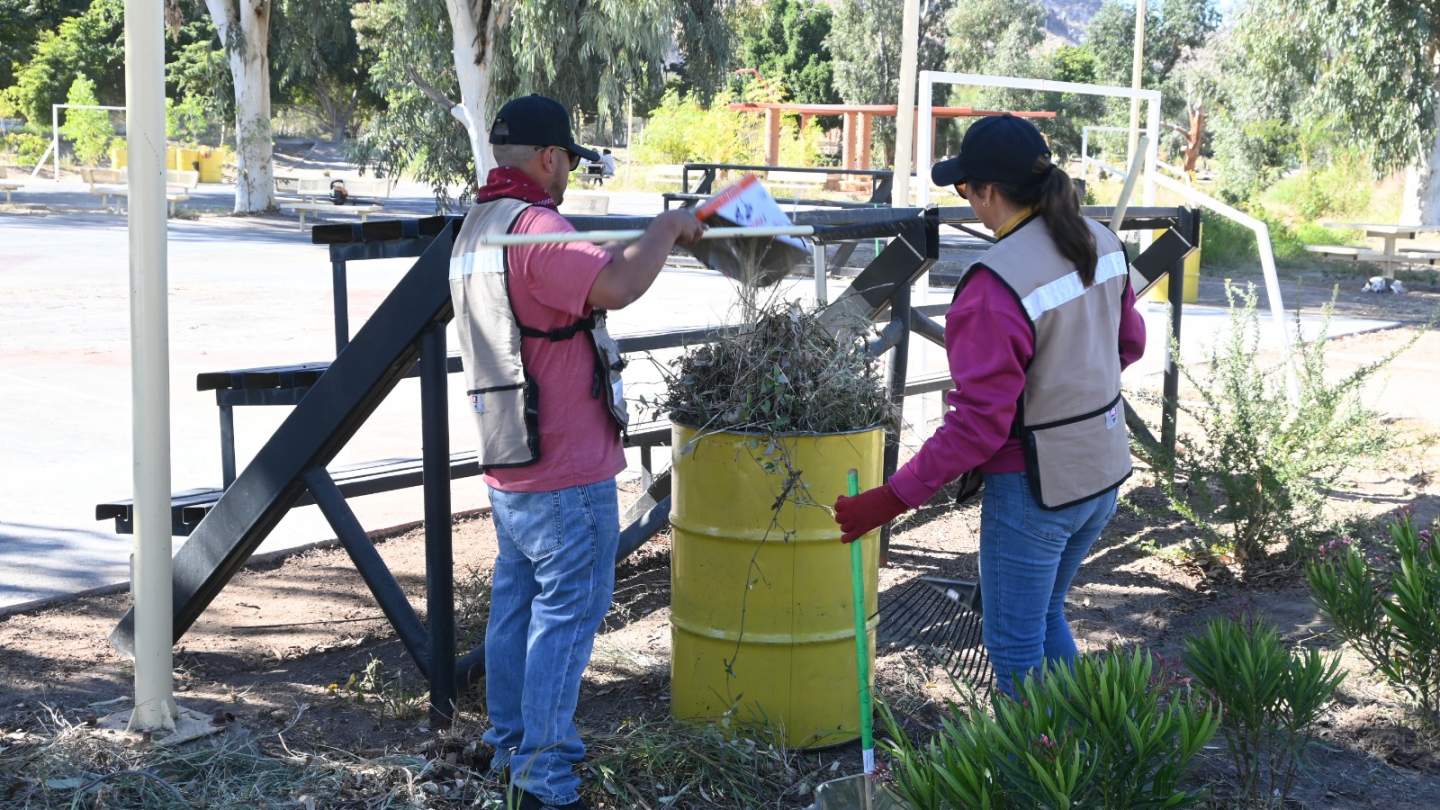 Inicia la Comisión de Ecología del Gobierno de Sonora con labores de manteamiento y vigilancia en La Sauceda